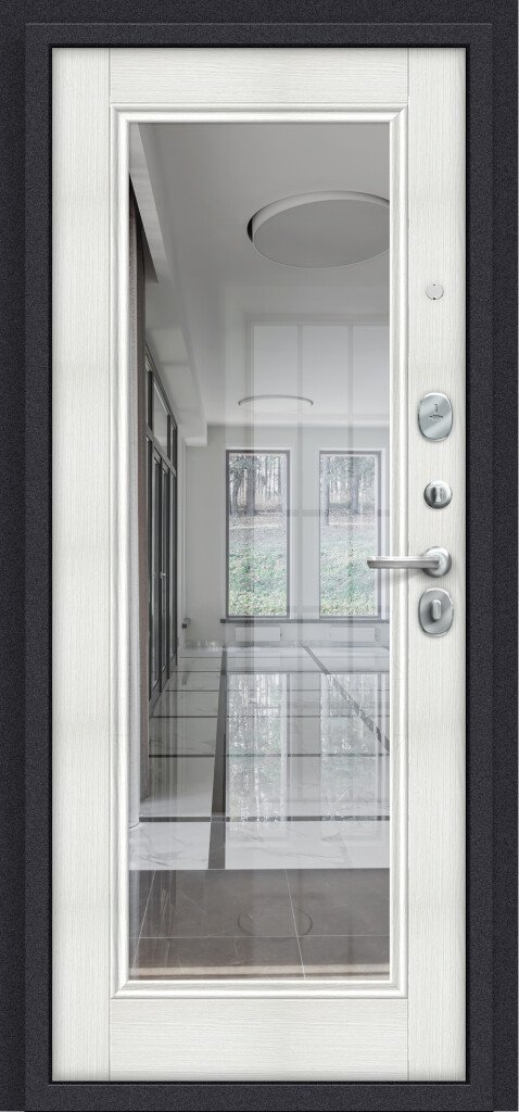 Входная дверь Porta S-3 51.П61, Зеркало Almon 28.