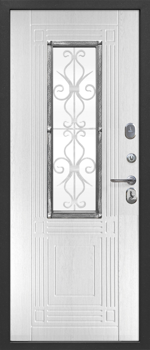 Входная дверь Венеция Серебро