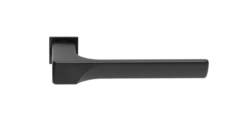 Ручка дверная Morelli FIORD-SM NERO-ST черный soft-touch 9012734