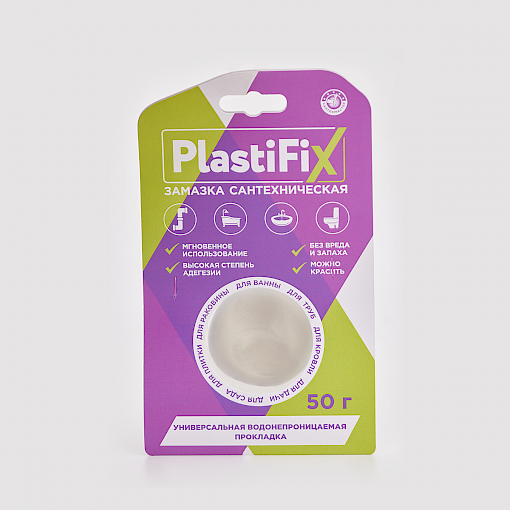 Замазка сантехническая в банке СантехМастер PlastiFix