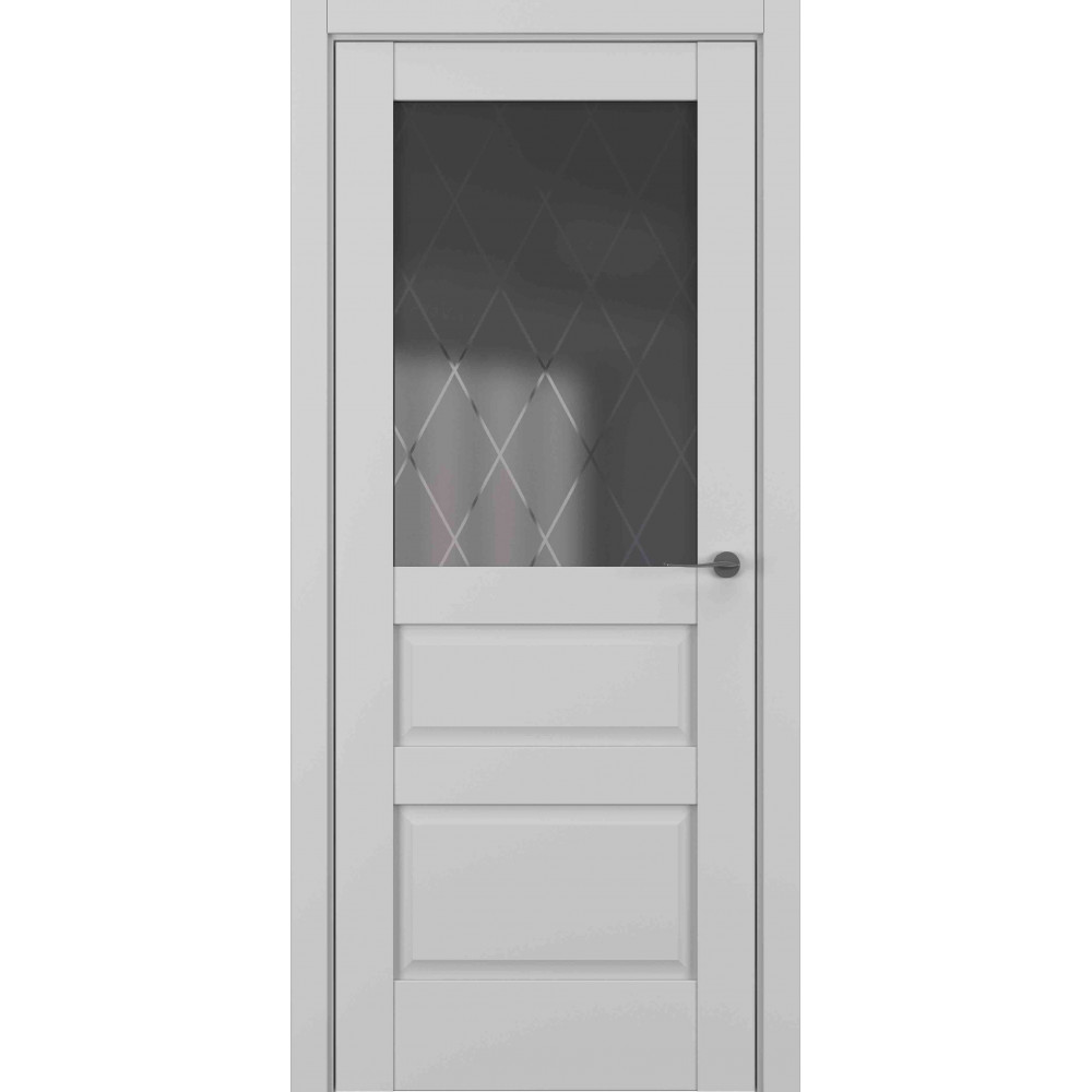 Ампир, S Classic, Экошпон, Матовый серый, Сатинат, Ромб